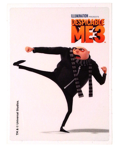 PEZ - Stickers - Despicable Me 3 - Gru