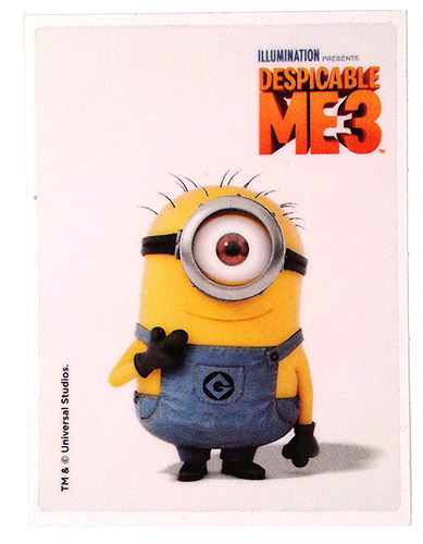 PEZ - Stickers - Despicable Me 3 - Stuart