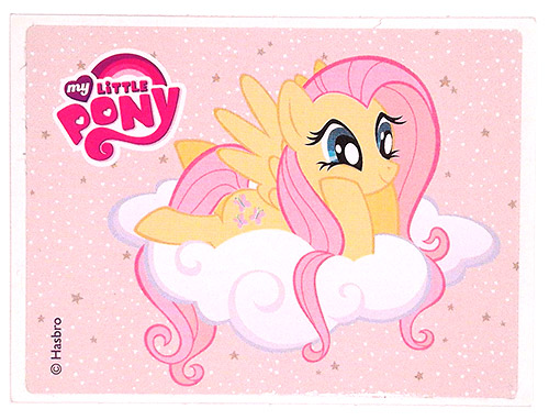 PEZ - Stickers - My Little Pony - Fluttershy on cloud