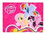 PEZ - Fluttershy, Rainbow & Twilight on pink  