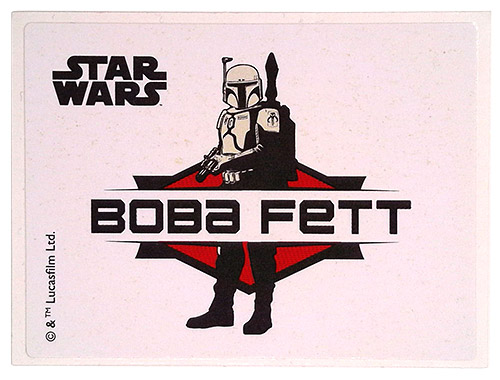 PEZ - Stickers - Star Wars Boba Fett - Boba Fett - Standing