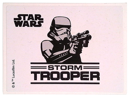 PEZ - Stickers - Star Wars Boba Fett - Storm Trooper - Shooting