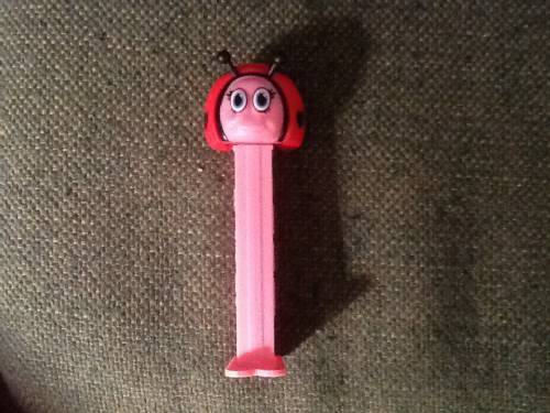 PEZ - Valentines - Ladybug - Pink face