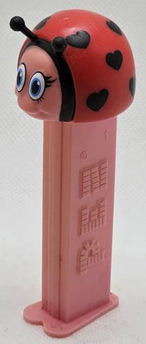 PEZ - Valentines - Ladybug - Pink face
