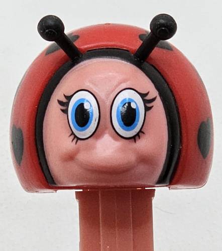 PEZ - Valentines - Ladybug - Pink face