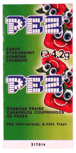 PEZ - Major Types - Candy Face - Candy Face - CF-A 08.1