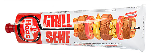 PEZ - Haas Food Products - Mustard - Grillsenf - 330g