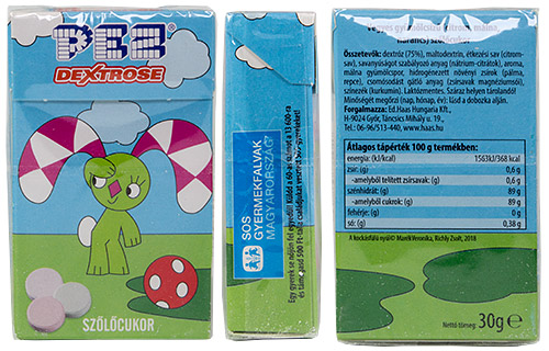 PEZ - Dextrose Packs - SOS children village - ball