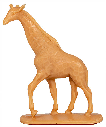 PEZ - Figuren Tiergarten - hellbraun - Giraffe