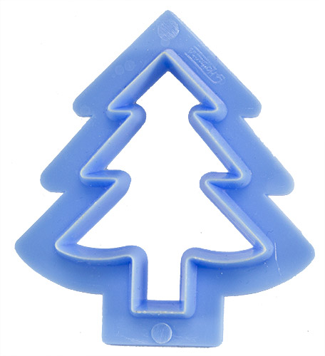 PEZ - Haas Merchandising - Keksausstecher I - Blau - Tannenbaum