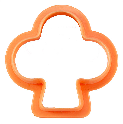 PEZ - Haas Merchandising - Keksausstecher III - Rosa - Blatt