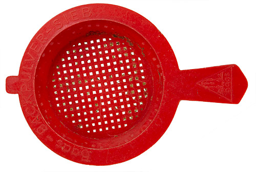PEZ - Küchenutensilien - Backpulver Sieb - rot