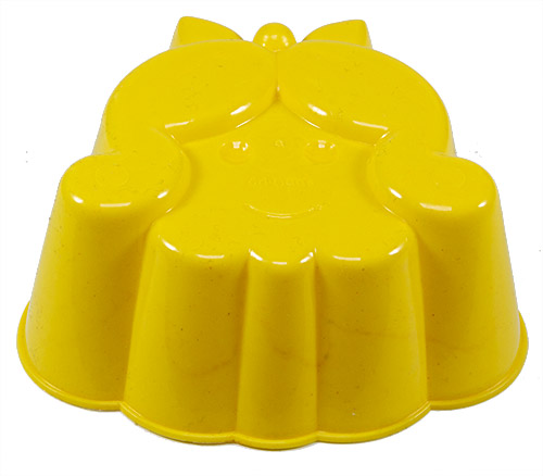 PEZ - Haas Merchandising - Puddingformen - Gesicht Mädchen - Gelb