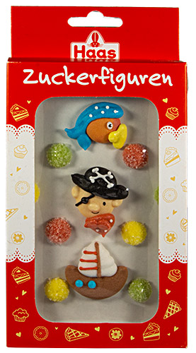 PEZ - Decor - Zuckerfiguren / Cake decor - Pirat / pirate