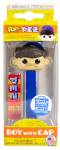 PEZ - Boy with Cap  Blue Cap, Brown Hair