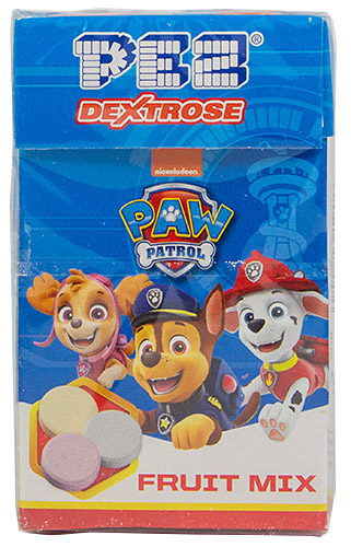 PEZ - Dextrose Packs - Paw Patrol - Group with station