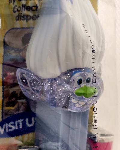 PEZ - Dreamworks Movies - Trolls - Guy Diamond - solid nose