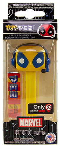 PEZ - Marvel - Deadpool - GameStop - Deadpool (Gamer) - Yellow