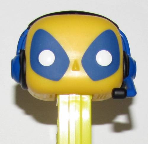 PEZ - Marvel - Deadpool - GameStop - Deadpool (Gamer) - Yellow