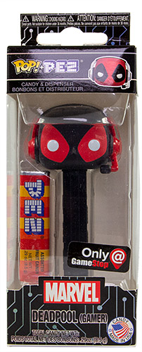 PEZ - Marvel - Deadpool - GameStop - Deadpool (Gamer) - Black