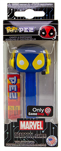 PEZ - Marvel - Deadpool - GameStop - Deadpool (Gamer) - Blue