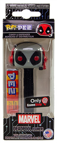 PEZ - Marvel - Deadpool - GameStop - Deadpool (Gamer) - Grey