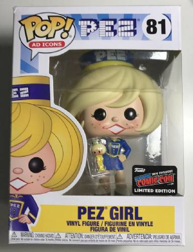 PEZ - Funko POP! - NYCC Exclusive - PEZ Girl - Blonde Hair