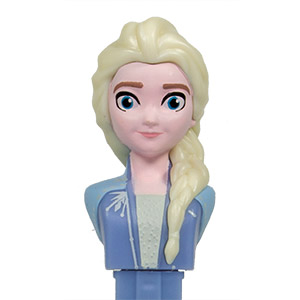 PEZ - Disney Movies - Frozen - Elsa - light lips - B