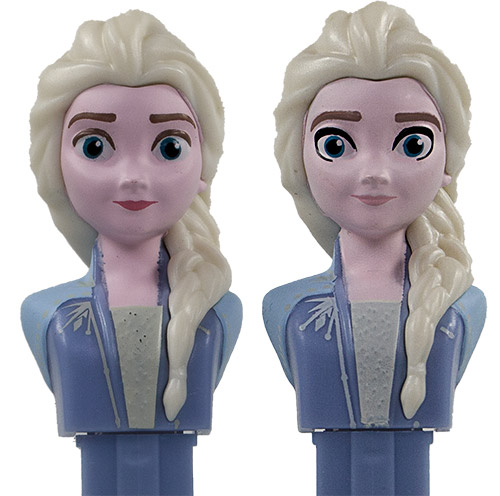 PEZ - Disney Movies - Frozen - Elsa - light lips - B