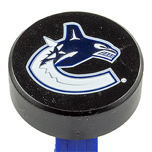 PEZ - Sports Promos - NHL - Pucks - Vancouver Canucks