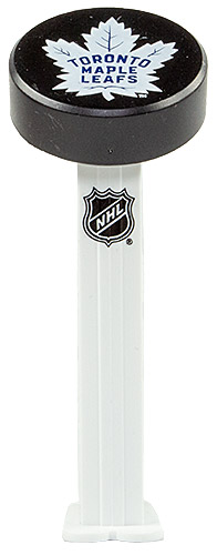 PEZ - Sports Promos - NHL - Pucks - Toronto Maple Leafs