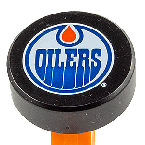 PEZ - Sports Promos - NHL - Pucks - Edmonton Oilers