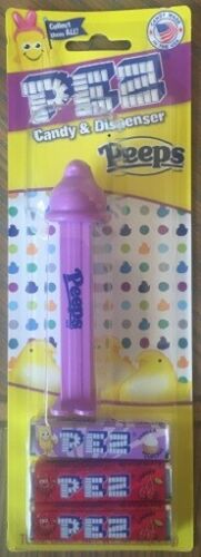 PEZ - Easter - Peeps - Yellow, blank stem