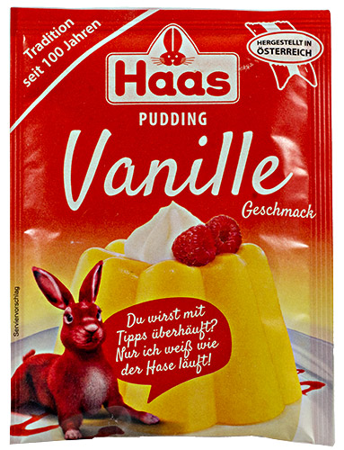 PEZ - Haas Food Products - Pudding - Pudding - 37g - Hase