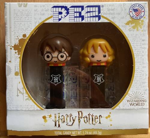 PEZ - Wizarding World - Harry and Hermoine Gift Set - Mini