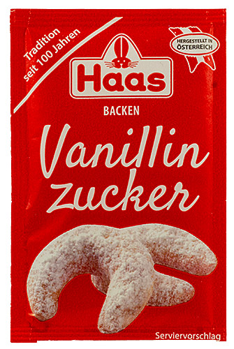 PEZ - Haas Food Products - Baking - Vanillinzucker - 8g