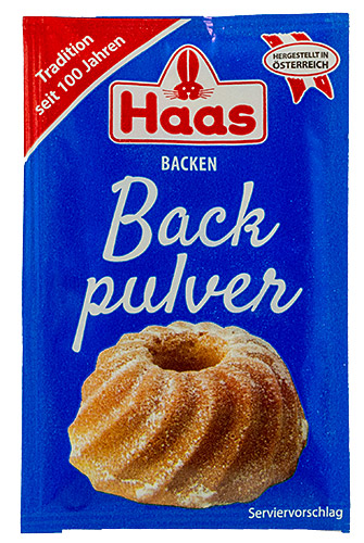 PEZ - Haas Food Products - Baking - Backpulver - 16g