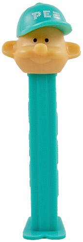 PEZ - Visitor Center - PEZ Boy - Aqua cap