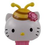 PEZ - Hello Kitty Bee  Bee Head on Hello Kitty