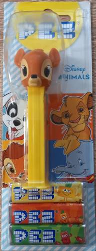 PEZ - Animal Friends - Bambi - Deer, brown head - C