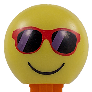 PEZ - Funky Faces - Emoji - 2021 Euro - Chillin'