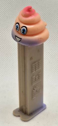 PEZ - Funky Faces - Emoji - 2021 Euro - Poop - Gradient, Big Eyes