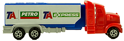 PEZ - Advertising TA Express Petro - Truck - Red cab