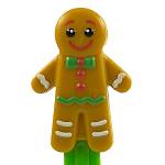 PEZ - Gingerbread Man smiling, no play code
