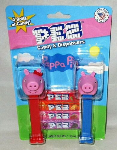 PEZ - Peppa Pig - Peppa Pig Twin-Pack Peppa Pig & George Pig