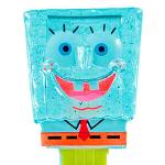 PEZ - SpongeBob in Shirt  white crystal head, front shirt, no cheesy spots