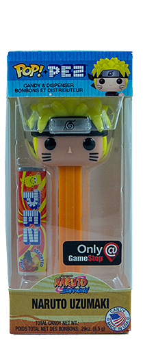 PEZ - Naruto Shippuden - GameStop - Naruto Uzumaki