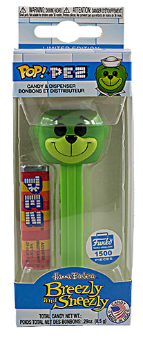 PEZ - Hanna Barbera - Funko - Breezly and Sneezly - Green face