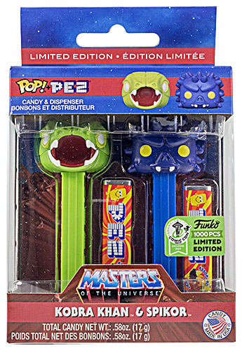 PEZ - Masters of the Universe - Kobra Khan & Spikor