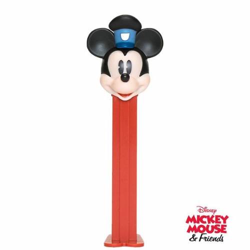 PEZ - Mickey Mouse & Friends - Mickey Mouse - baseball hat blue - K